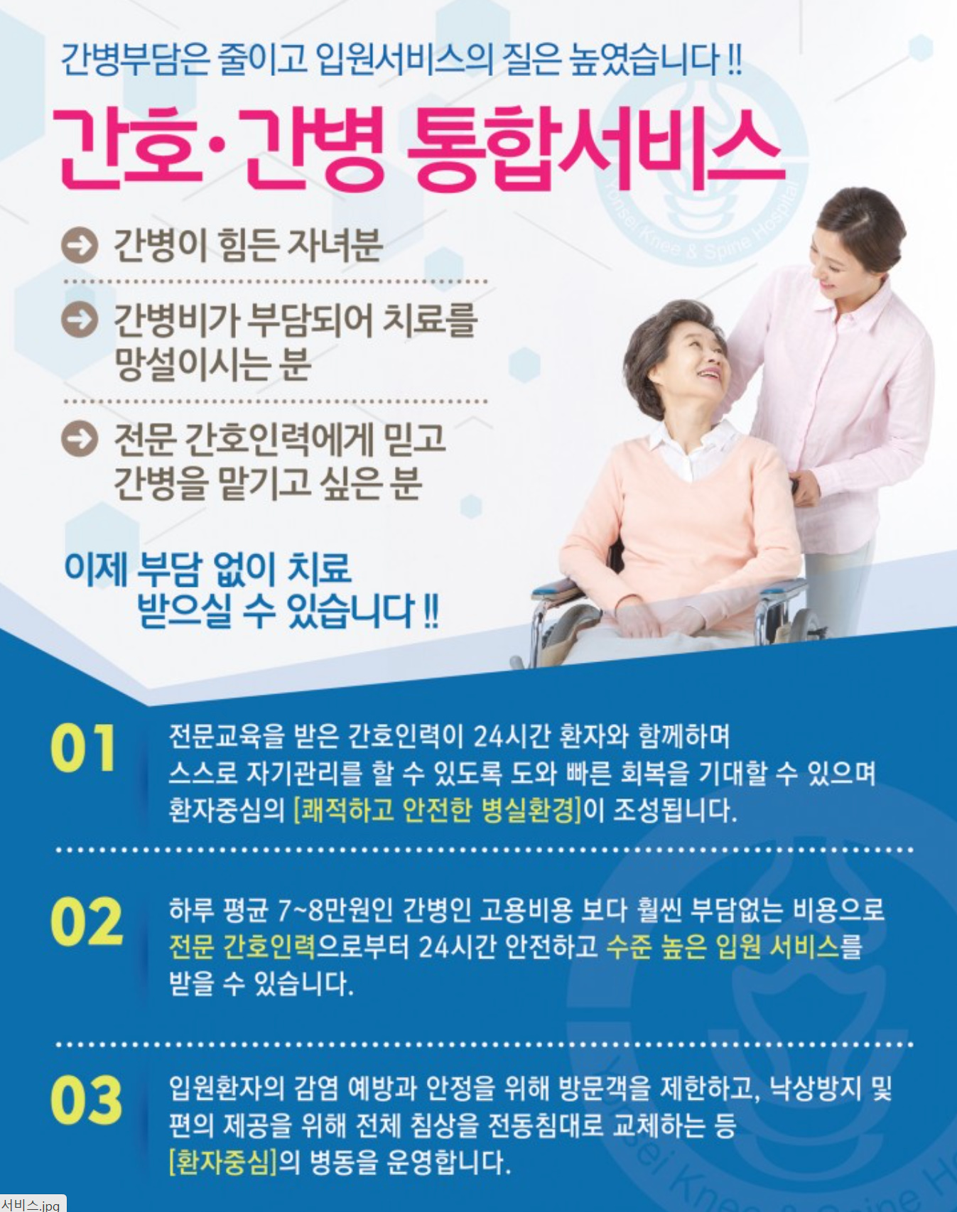 간호 ∙ 간병 통합 서비스 병동 운영