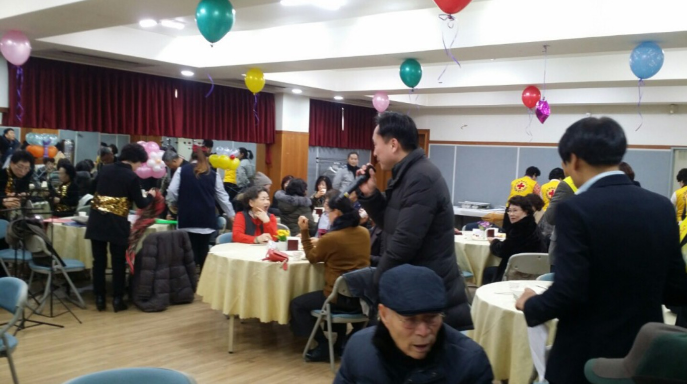 중곡제3동 직능단체연합 <사랑의 일일찻집> 방문