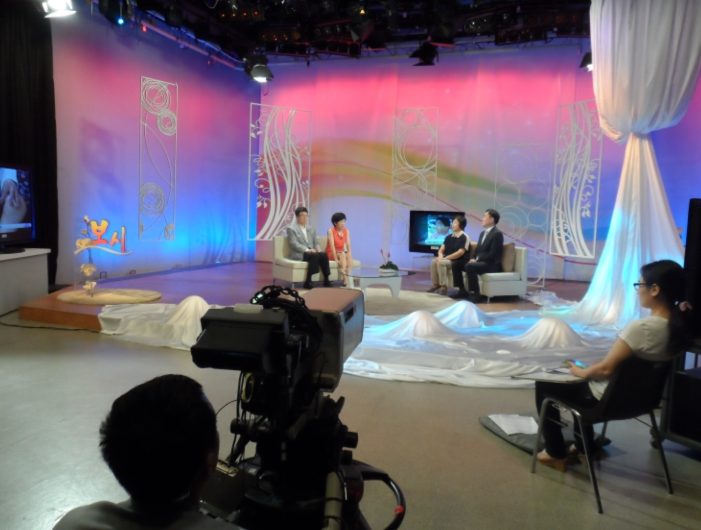 불교tv 생방송 보시 촬영