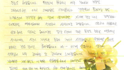 타병원을 다녀본지라 진찰부터 다르다는 것이 느껴졌습니다.